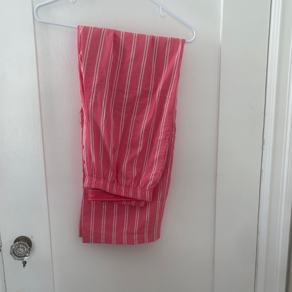 Victoria Secret Pink Striped PJ Pants